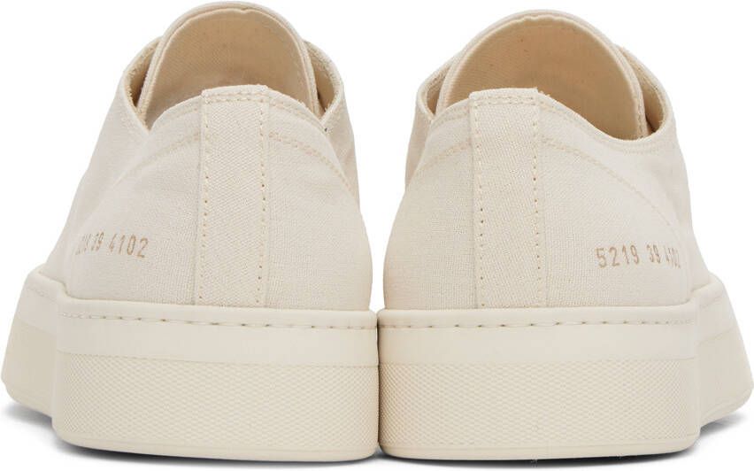 Common Projects Off-White Tournament Low Sneakers