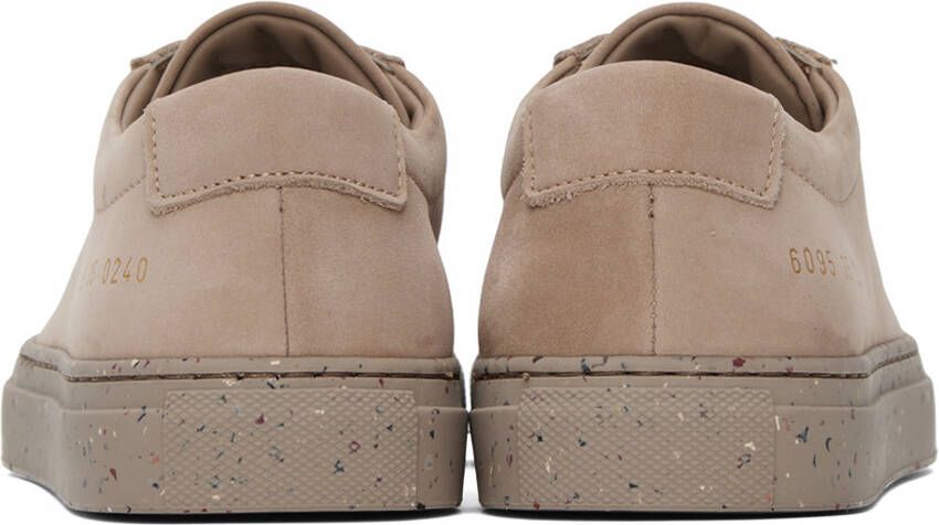 Common Projects Taupe Achilles Low Sneakers