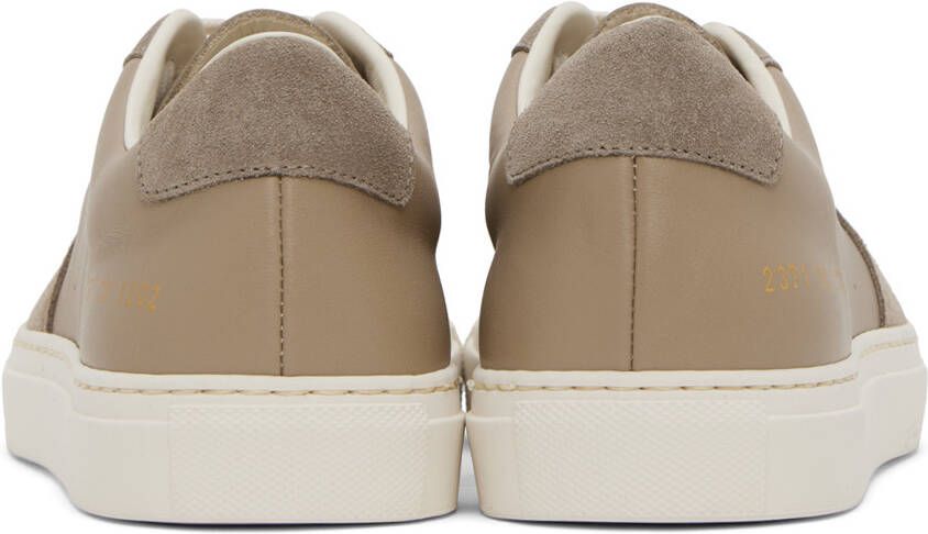 Common Projects Taupe BBall Summer Sneakers