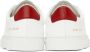 Common Projects White & Red Retro Low Sneakers - Thumbnail 2