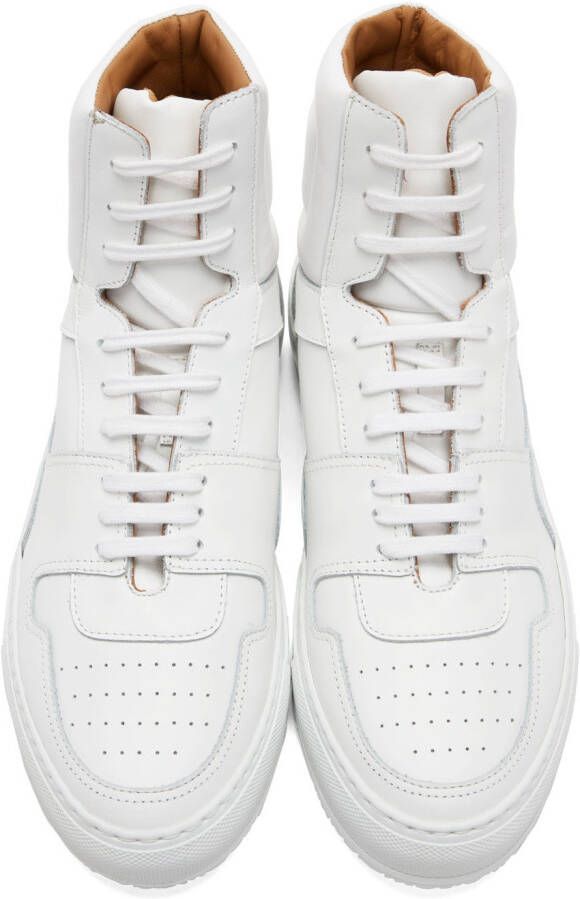 Common Projects White High-Top Sneakers