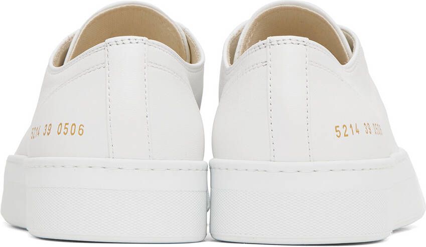 Common Projects White Tournament Low Sneakers