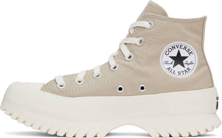 Converse Beige Chuck Taylor All Star Lugged 2.0 Seasonal Color Sneakers