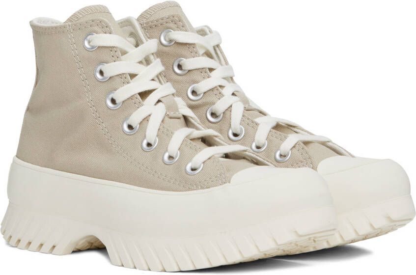 Converse Beige Chuck Taylor All Star Lugged 2.0 Seasonal Color Sneakers