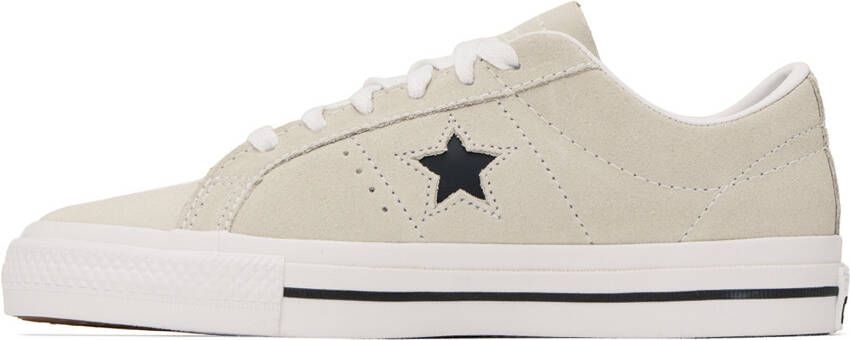 Converse Beige One Star Pro Low Sneakers