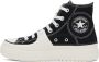 Converse Black & White Chuck Taylor All Star Construct Sneakers - Thumbnail 3