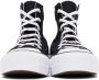 Converse Black Chuck Taylor All Star Lift Hi Sneakers - Thumbnail 2