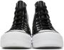 Converse Black Leather Chuck Taylor All Star Lift High Sneakers - Thumbnail 6