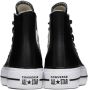 Converse Black Leather Chuck Taylor All Star Lift High Sneakers - Thumbnail 2