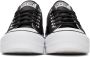 Converse Black Leather Chuck Taylor All Start Lift Low Sneakers - Thumbnail 2