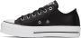 Converse Black Leather Chuck Taylor All Start Lift Low Sneakers - Thumbnail 3