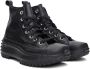 Converse Black Leather Run Star Hike High Sneakers - Thumbnail 6