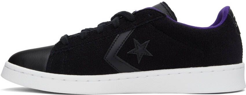 Converse Black Pro Leather Gold Standard Sneakers