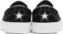 Converse Black Suede One Star Slip-On Sneakers - Thumbnail 4