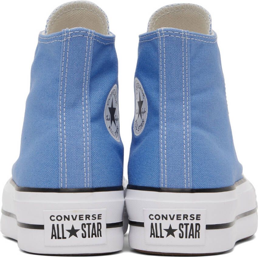 Converse Blue All Star Lift High-Top Sneakers