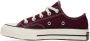 Converse Burgundy Chuck 70 Vintage Sneakers - Thumbnail 3