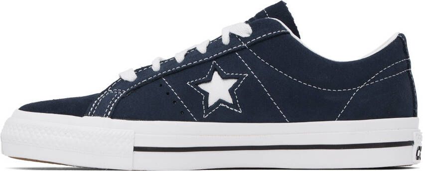 Converse Navy One Star Pro Sneakers