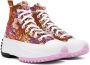 Converse Pink & Orange Run Star Hike Tropical Florals Sneakers - Thumbnail 4