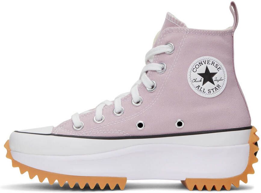 Converse Pink Run Star Hike Hi Sneakers