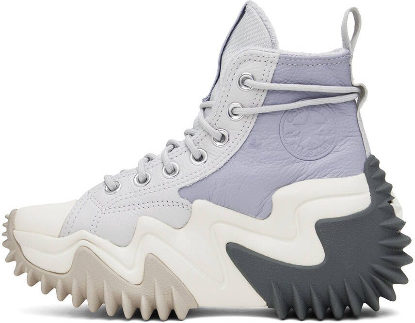 Converse Purple & Gray Counter Climate Run Star Motion Sneakers