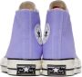 Converse Purple Chuck 70 Vintage Sneakers - Thumbnail 2