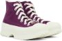 Converse Purple Chuck Taylor All Star Lugged 2.0 Sneakers - Thumbnail 4