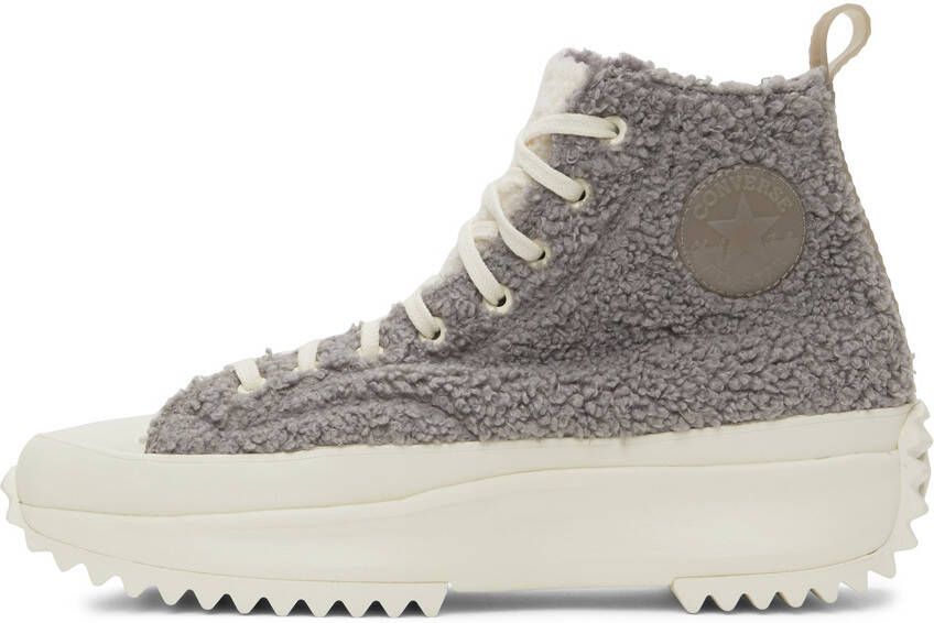 Converse Purple Sherpa Run Star Hike Sneakers