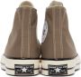 Converse Taupe Chuck 70 High-Top Sneakers - Thumbnail 2