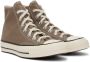Converse Taupe Chuck 70 High-Top Sneakers - Thumbnail 4