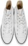 Converse White Leather Chuck Taylor All Star Platform Low Sneakers - Thumbnail 6