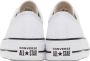 Converse White Leather Chuck Taylor All Star Platform Low Sneakers - Thumbnail 2