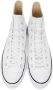 Converse White Leather Chuck Taylor All Star Lift High Sneakers - Thumbnail 7
