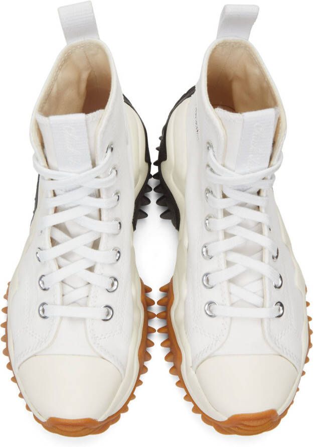 Converse White Run Star Motion High Sneakers