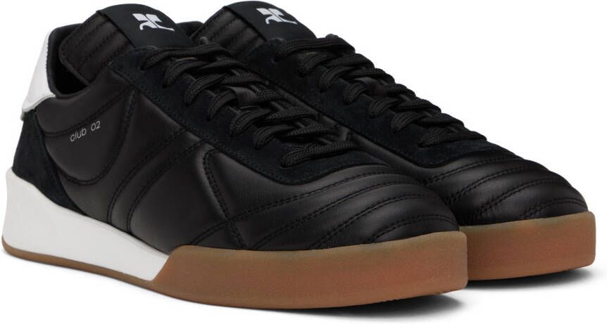 Courrèges Black 'Club 02' Sneakers