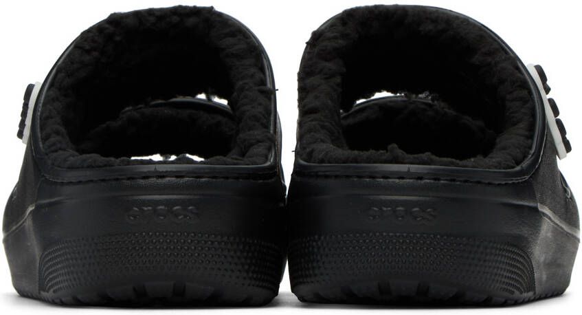 Crocs Black Classic Cozzzy Sandals