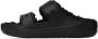 Crocs Black Classic Cozzzy Sandals - Thumbnail 3