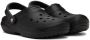 Crocs Black Classic Lined Clogs - Thumbnail 4
