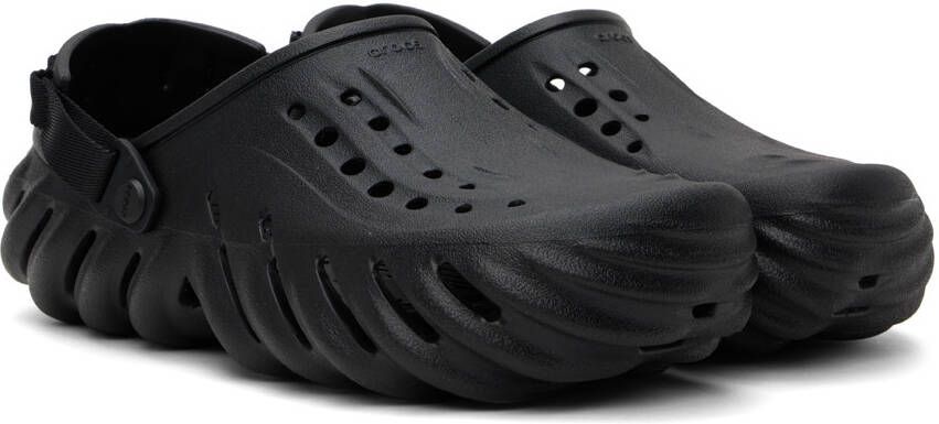 Crocs Black Echo Clogs