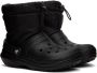 Crocs Black Classic Lined Neo Puff Boots - Thumbnail 4