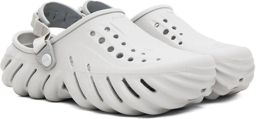 Crocs Gray Echo Clogs
