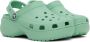 Crocs Green Classic Platform Clogs - Thumbnail 4