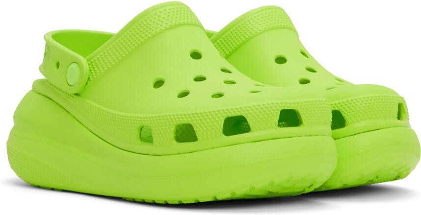 Crocs Green Crush Clogs