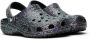 Crocs Kids Black Classic Glitter Clogs - Thumbnail 4
