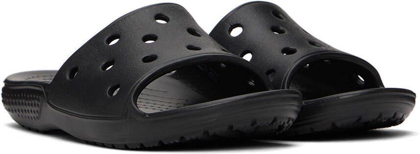 Crocs Kids Black Classic Slides
