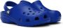 Crocs Kids Blue Classic Clogs - Thumbnail 4