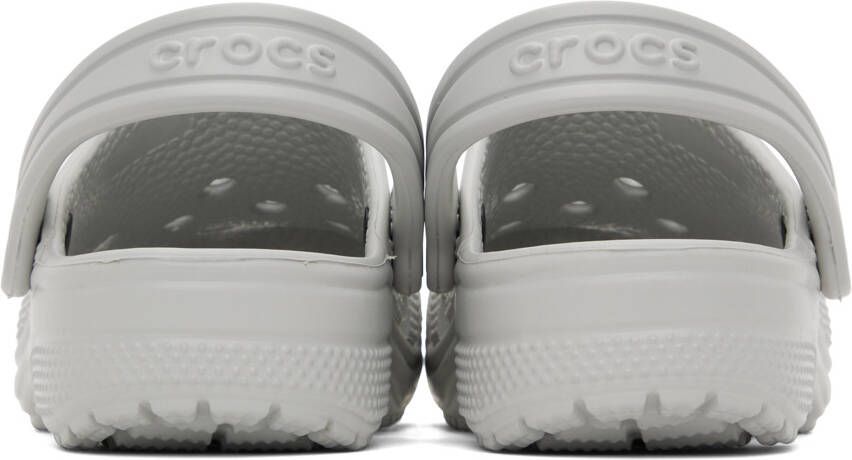 Crocs Kids Gray Classic Clogs