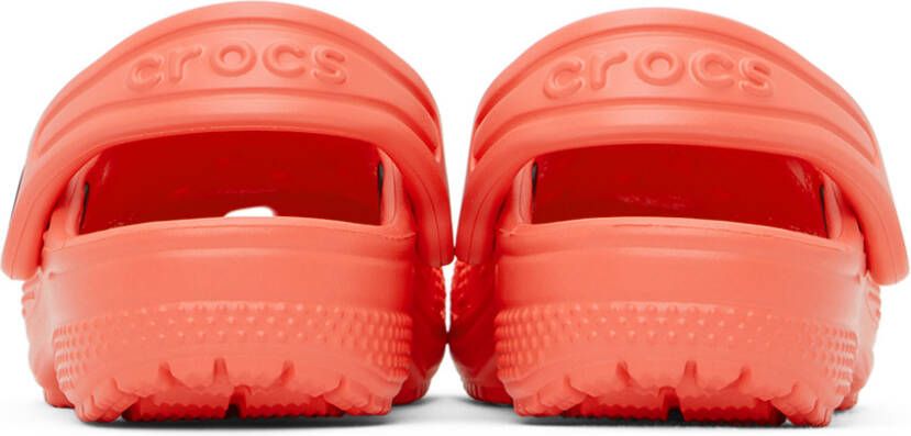 Crocs Kids Orange Classic Clogs