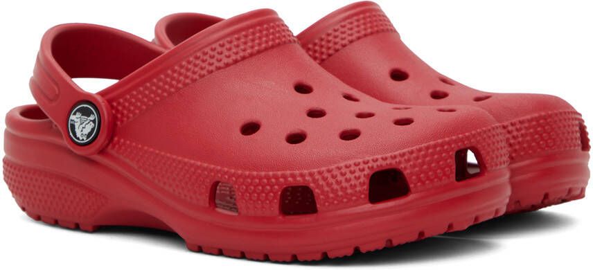 Crocs Kids Red Classic Clogs
