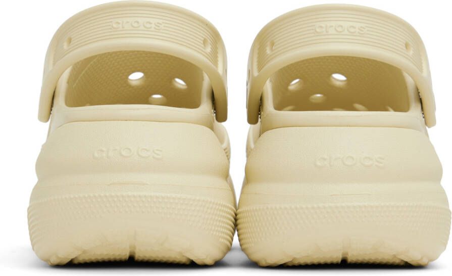 Crocs Off-White Crush Clogs