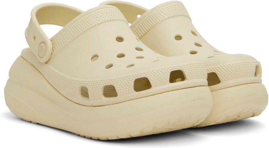 Crocs Off-White Crush Clogs